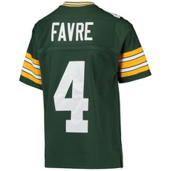 Brett Favre Green Bay Packers Youth 1996 Retired Player Legacy Jersey - Green Jerseys