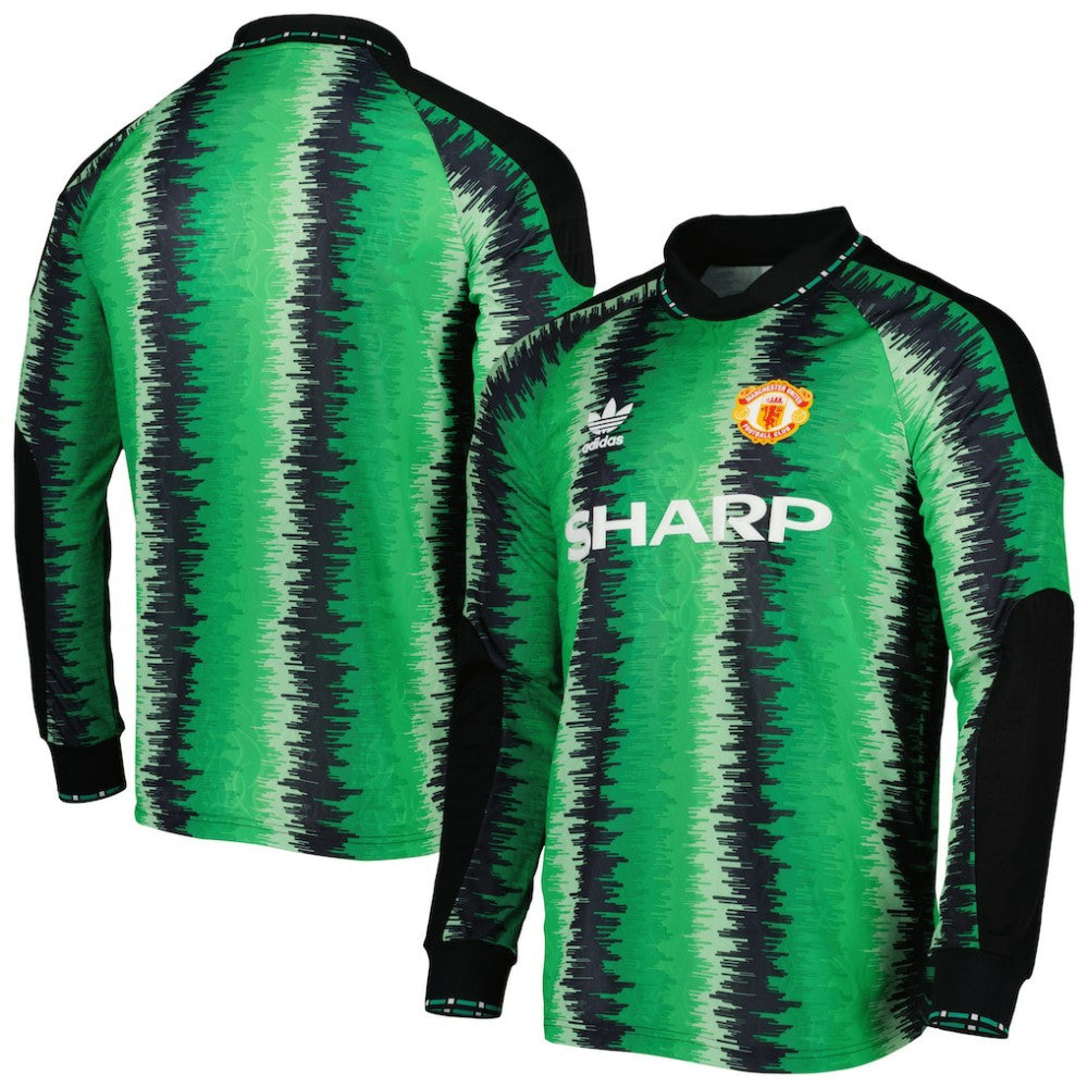 Manchester United Originals 90 Goalkeeper Replica Jersey Green - Adidas online