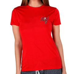 Tampa Bay Buccaneers Concepts Sport Women's Marathon Knit Lounge Top - Red Tops