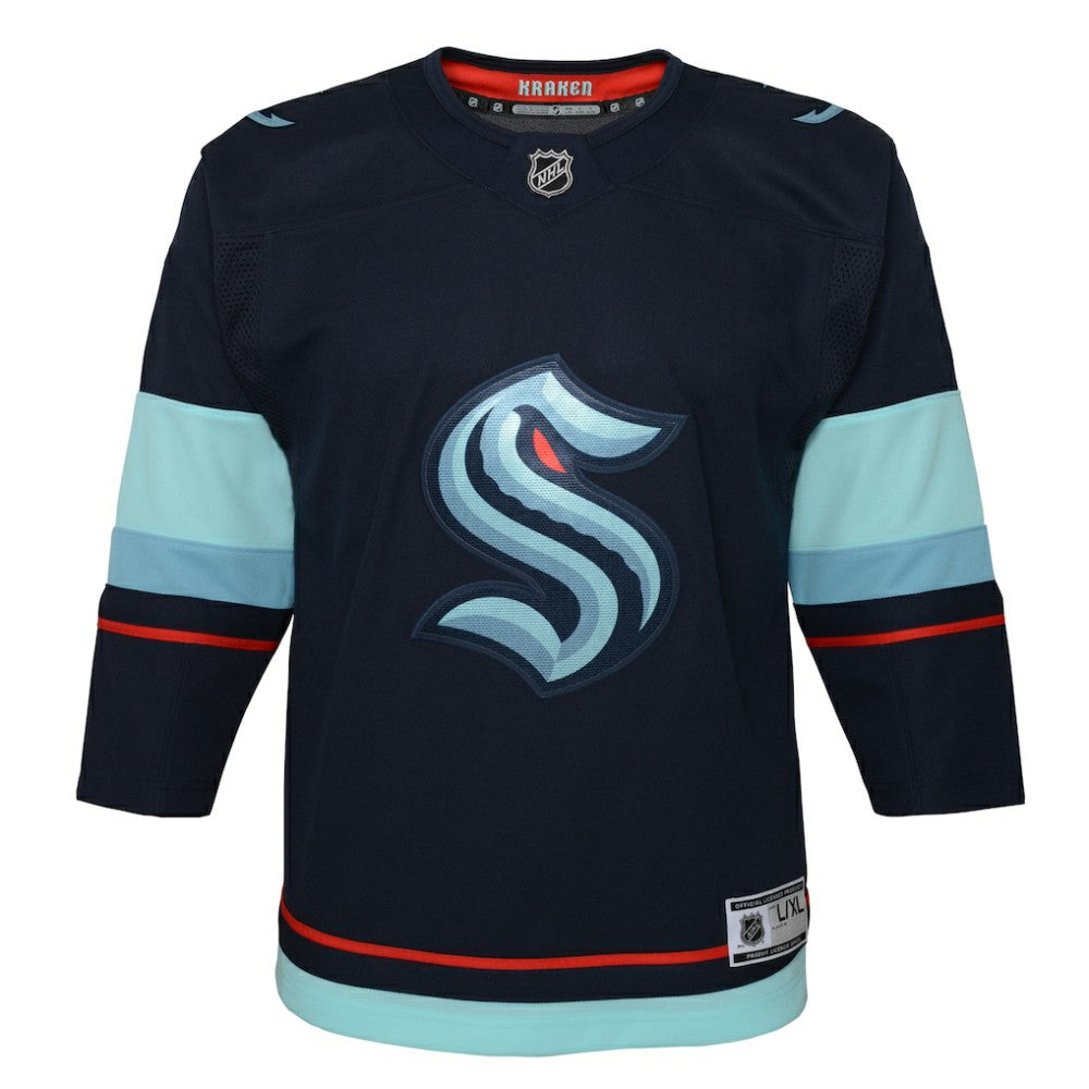 Seattle Kraken Youth Home Premier Jersey - Navy | US 4429827