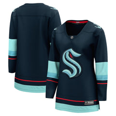 Seattle Kraken Fanatics Women's Home Breakaway Jersey - Navy | US 4429840