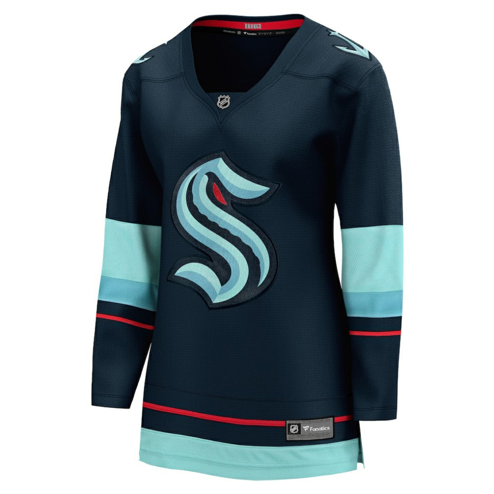 Seattle Kraken Fanatics Women's Home Breakaway Jersey - Navy | US 4429840