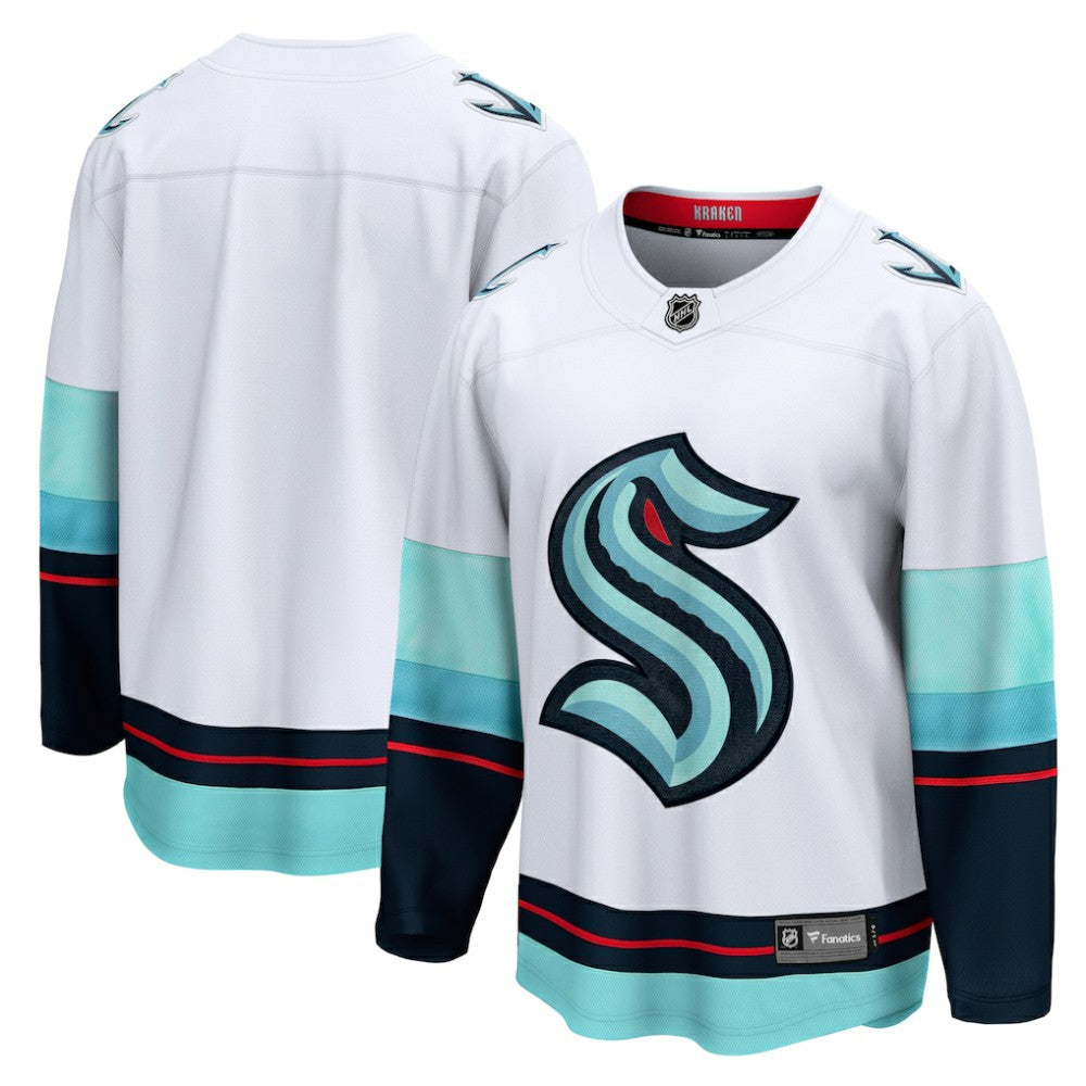 Seattle Kraken Fanatics Away Breakaway Jersey - White | US 4429841