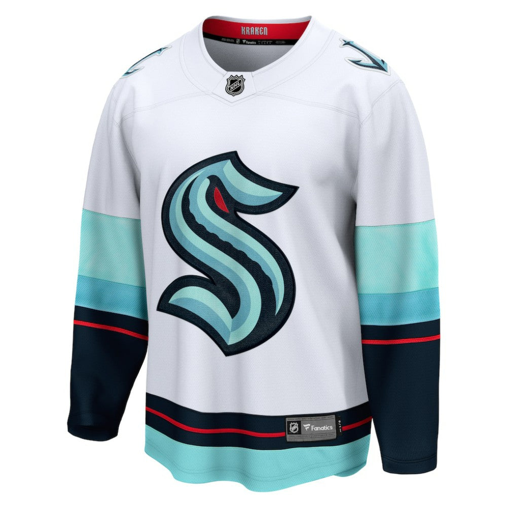 Seattle Kraken Fanatics Away Breakaway Jersey - White | US 4429841