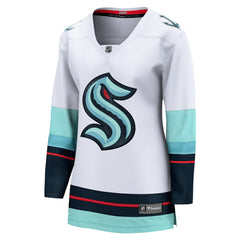 Seattle Kraken Fanatics Women's Away Breakaway Jersey - White | US 4429842