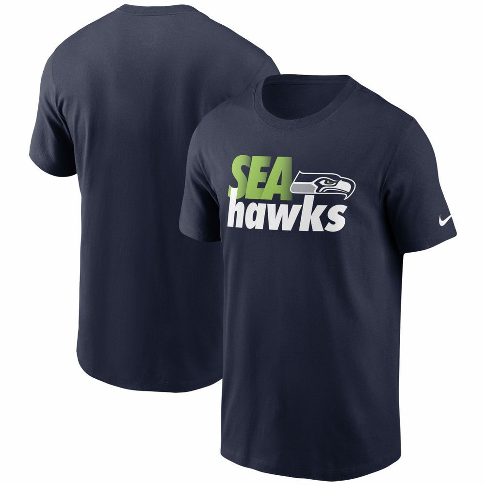 Seattle Seahawks Hometown Collection Team T-Shirt - College Navy T-shirts