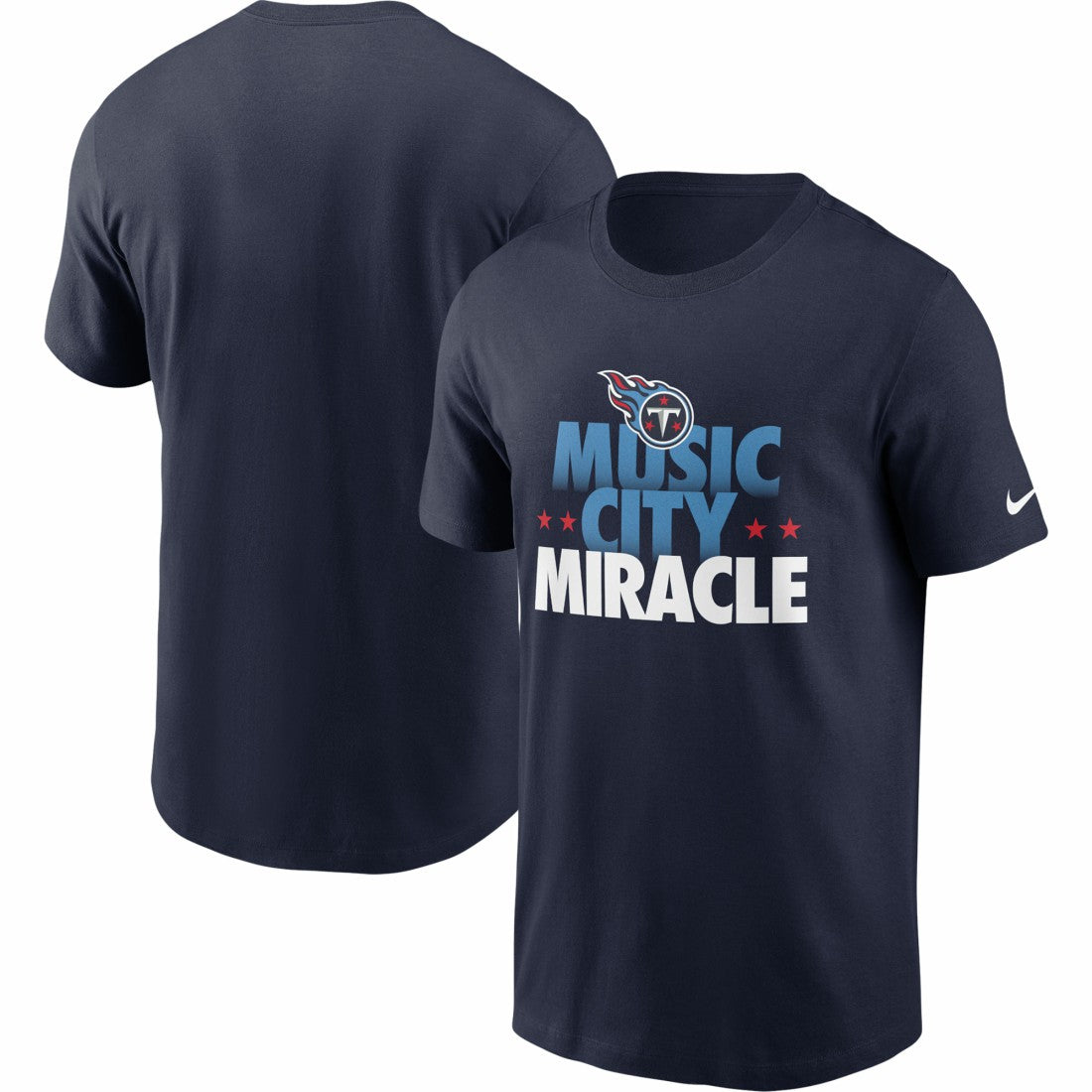 Tennessee Titans Hometown Collection Music City T-Shirt - Navy T-shirts