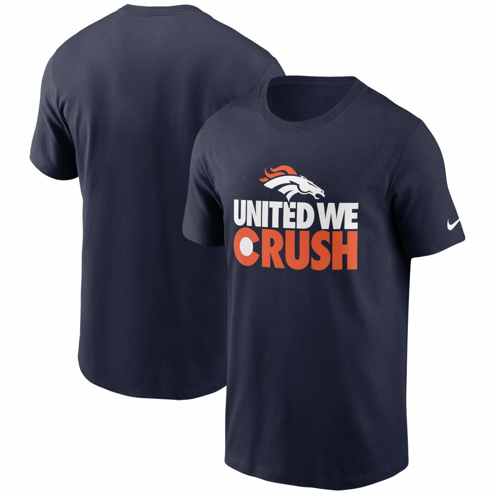 Denver Broncos Hometown Collection Crush T-Shirt - Navy T-shirts