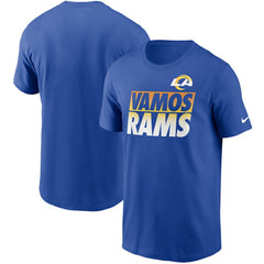 Los Angeles Rams Hometown Collection Vamos T-Shirt - Royal T-shirts