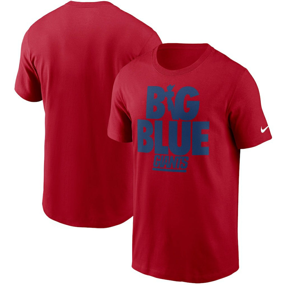 New York Giants Hometown Collection Big Blue T-Shirt - Red T-shirts