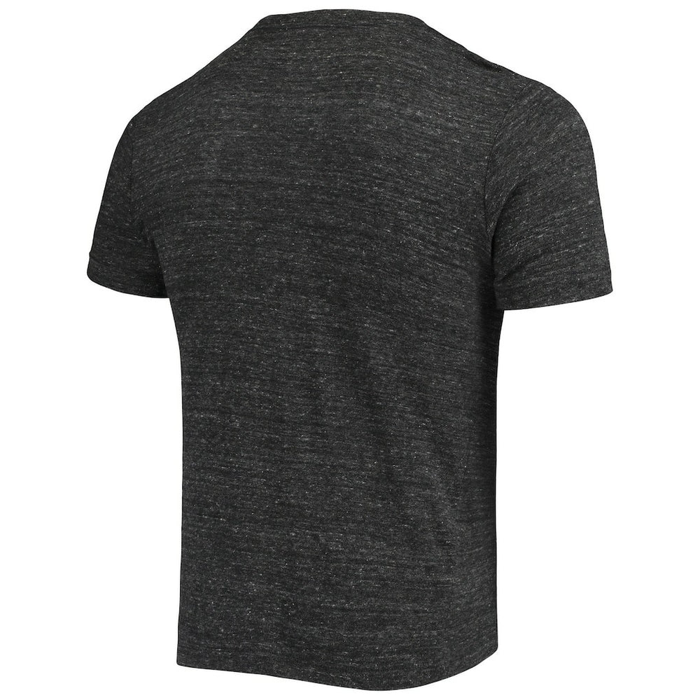 Las Vegas Raiders New Era Helmet Logo Tri-Blend T-Shirt - Black T-shirts