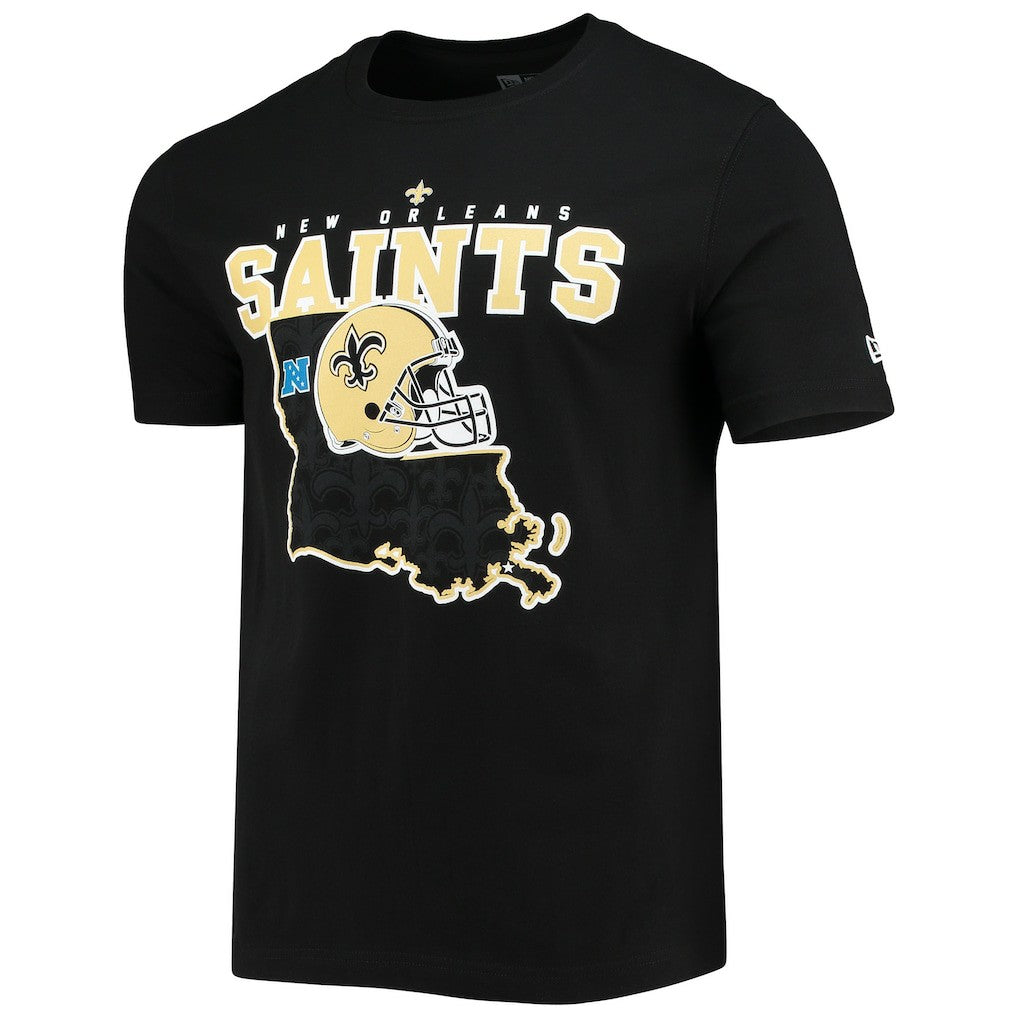 New Orleans Saints New Era Local Pack T-Shirt - Black T-shirts