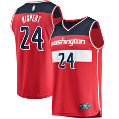 Corey Kispert Washington Wizards Youth Fast Break Replica Jersey Red Icon Edition - Fanatics