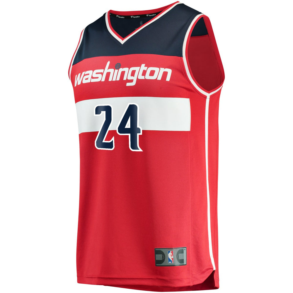 Corey Kispert Washington Wizards Youth Fast Break Replica Jersey Red Icon Edition - Fanatics