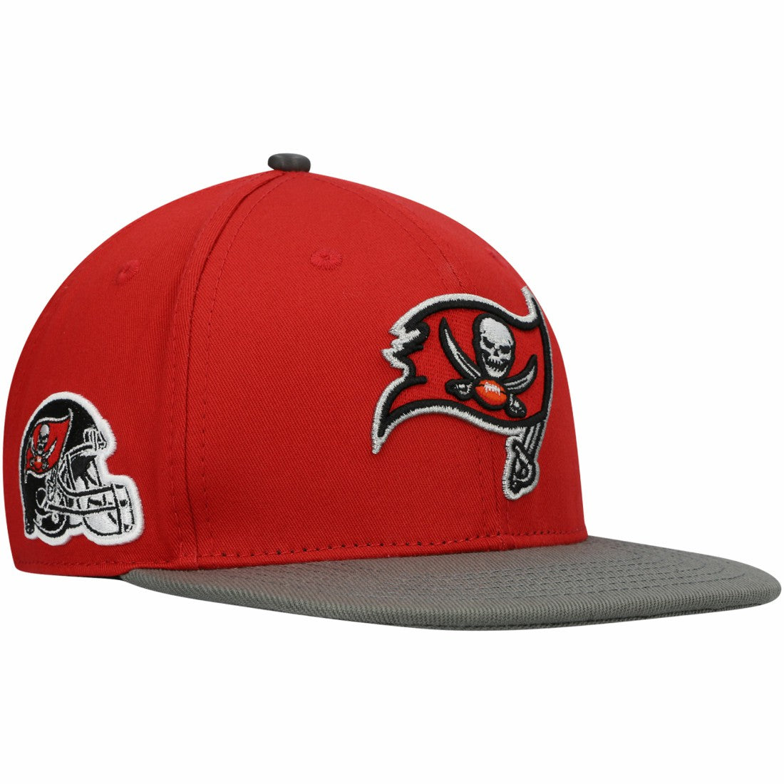 Tampa Bay Buccaneers Pro Standard 2Tone Snapback Hat - Red/Pewter Hats