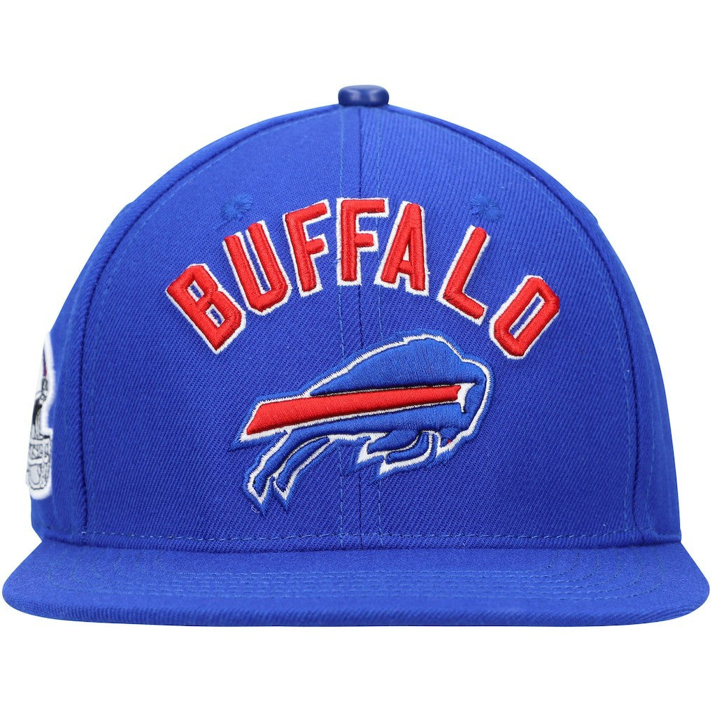 Buffalo Bills Pro Standard Stacked Snapback Hat - Royal Hats