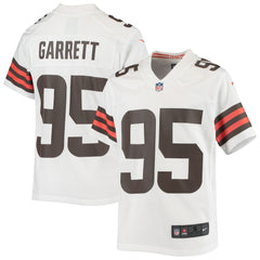 Myles Garrett Cleveland Browns Youth Game Jersey - White Jerseys
