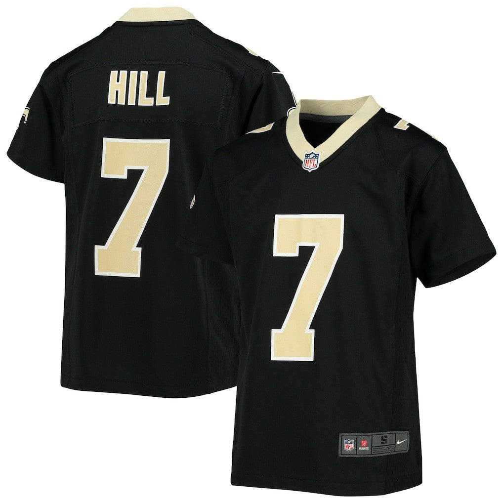 Taysom Hill New Orleans Saints Youth Game Jersey - Black Jerseys