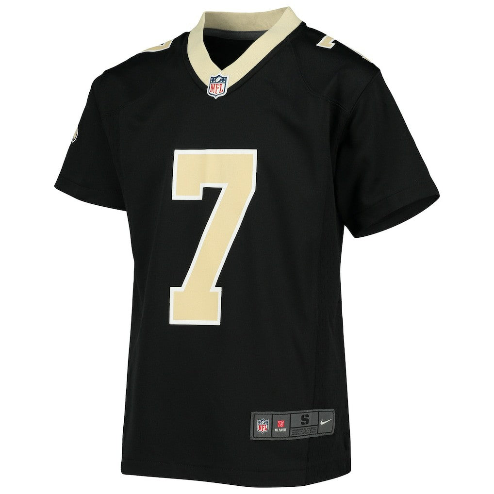 Taysom Hill New Orleans Saints Youth Game Jersey - Black Jerseys