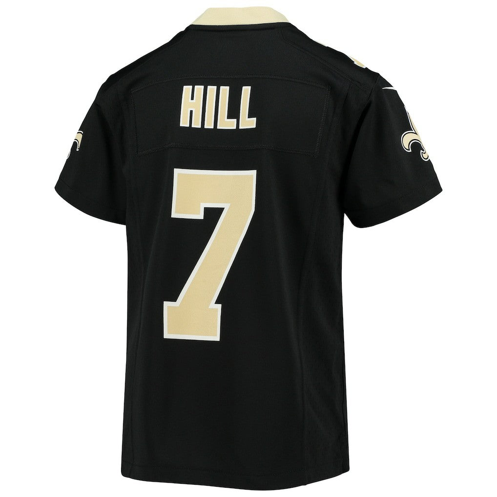 Taysom Hill New Orleans Saints Youth Game Jersey - Black Jerseys