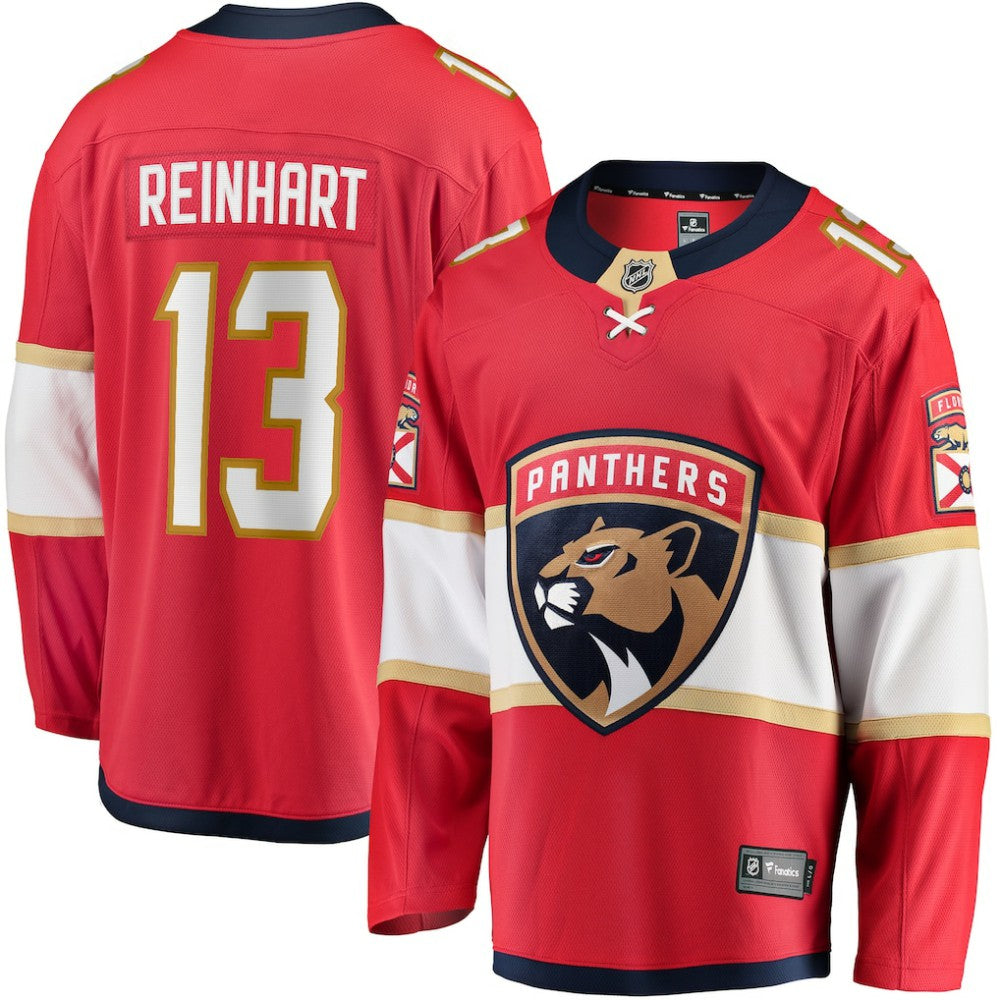 Sam Reinhart Florida Panthers Fanatics Breakaway Player Jersey - Red | US 4437551