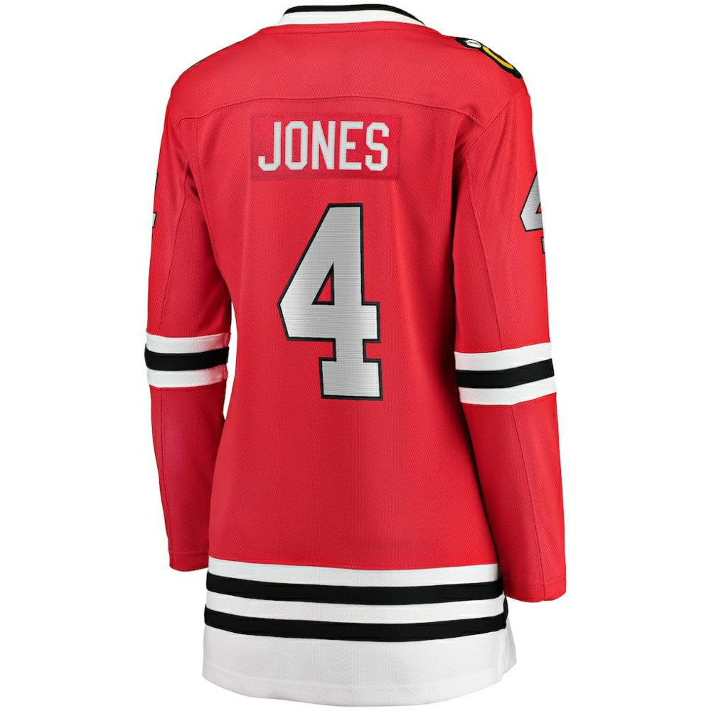 Seth Jones Chicago Blackhawks Fanatics Women's Home Breakaway Player Jersey - Red | US 4437553