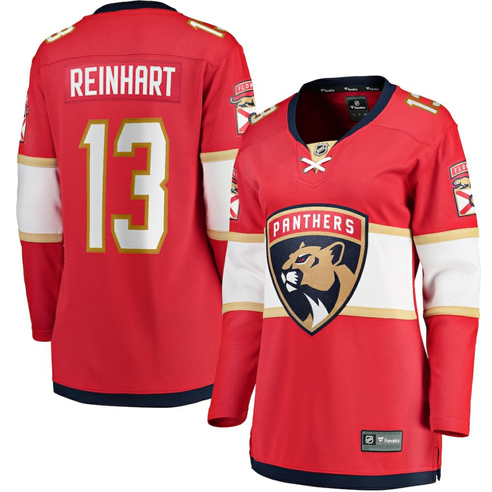 Sam Reinhart Florida Panthers Fanatics Women's Breakaway Player Jersey - Red | US 4437556