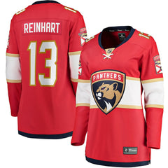 Sam Reinhart Florida Panthers Fanatics Women's Breakaway Player Jersey - Red | US 4437556