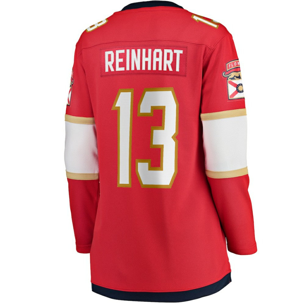 Sam Reinhart Florida Panthers Fanatics Women's Breakaway Player Jersey - Red | US 4437556