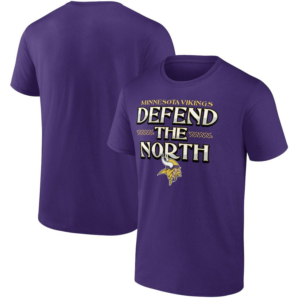 Minnesota Vikings Hometown Collection 1st Down T-Shirt - Purple T-shirts