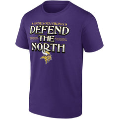 Minnesota Vikings Hometown Collection 1st Down T-Shirt - Purple T-shirts