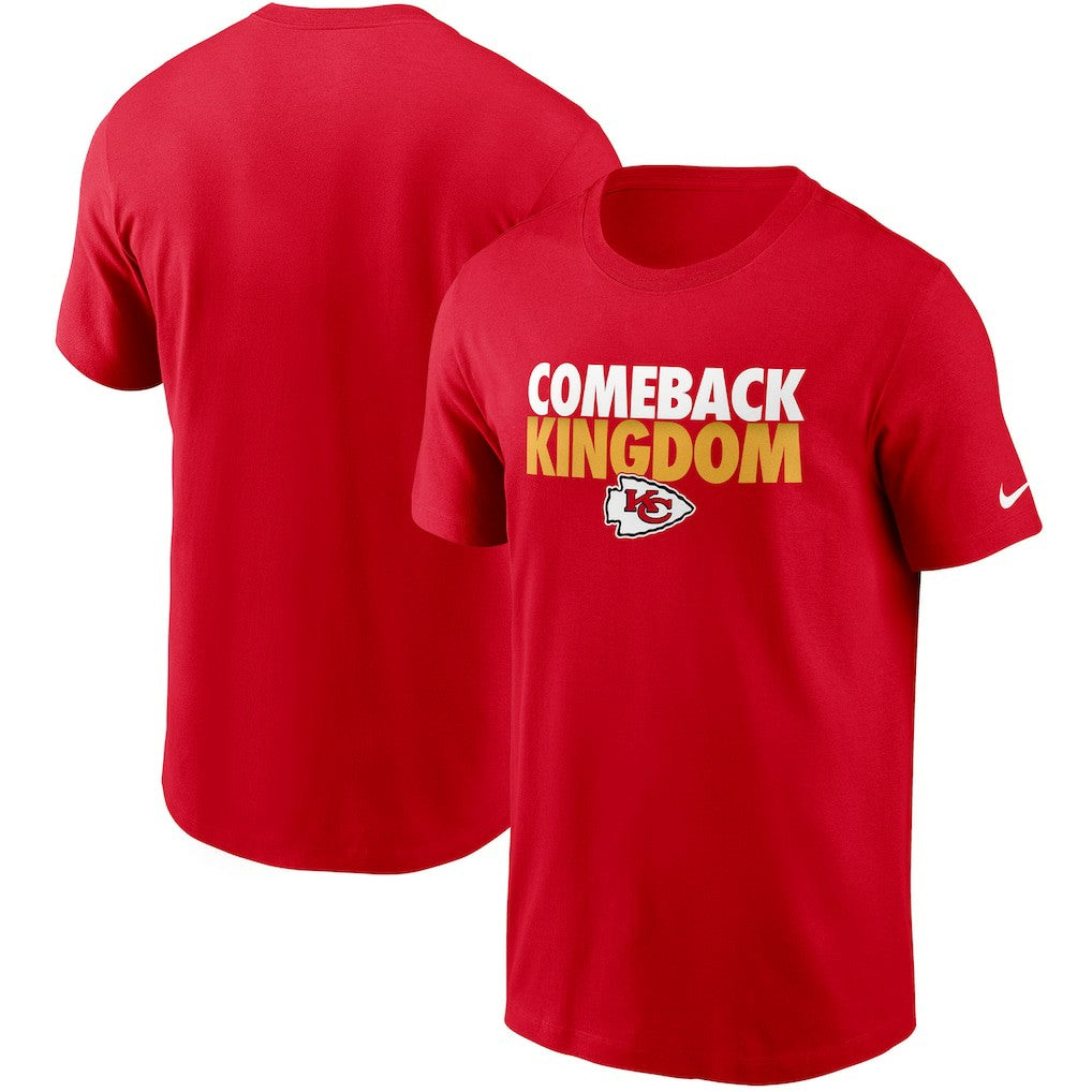 Kansas City Chiefs Hometown Collection Comeback T-Shirt - Red T-shirts