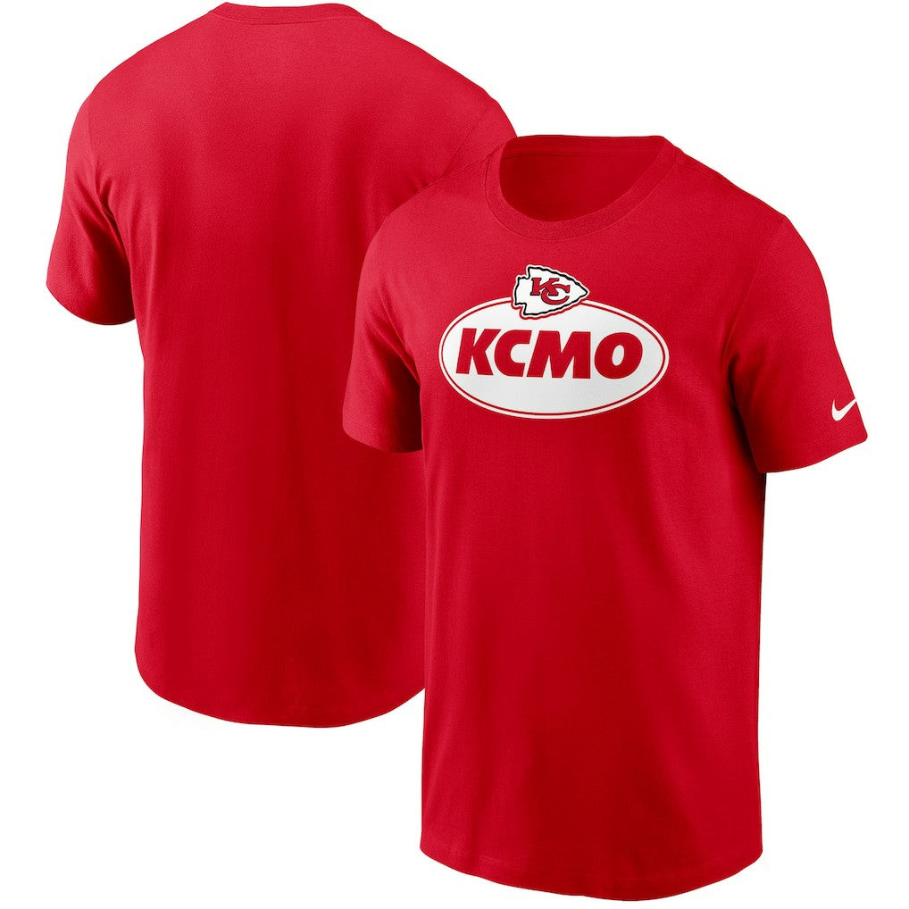 Kansas City Chiefs Hometown Collection KCMO T-Shirt - Red T-shirts