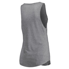 Chicago Bulls Women's Quality Time Open Scoop Neck Tri-Blend Tank Top Heathered Gray - Fanatics outlet