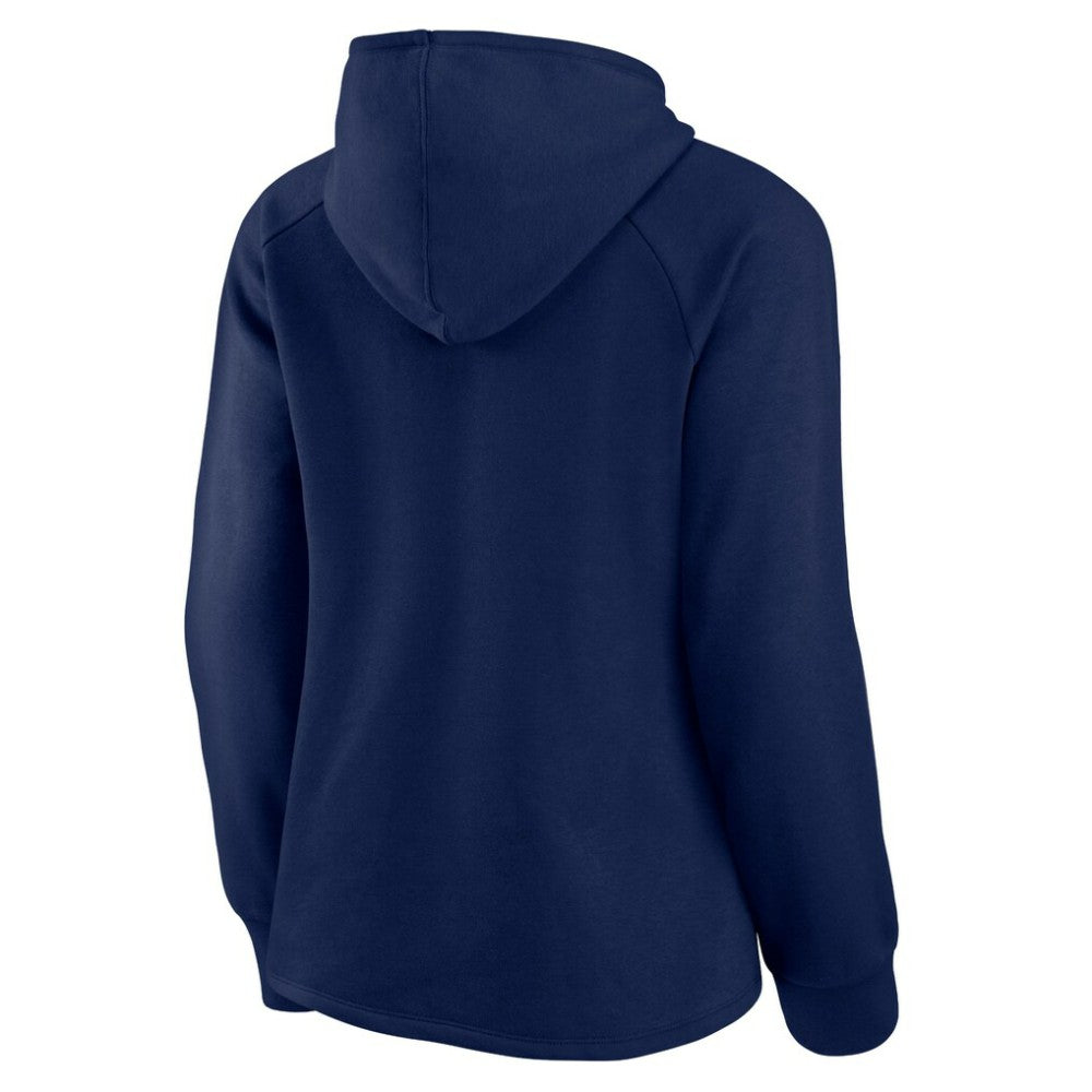 Minnesota Twins Fanatics Women's Perfect Play Raglan Pullover Hoodie - Navy Hoodies