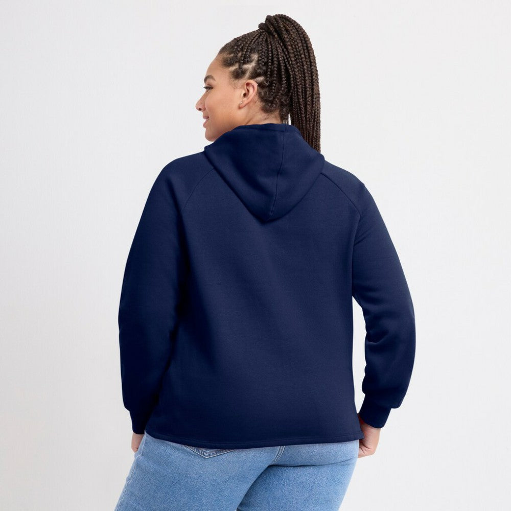 Minnesota Twins Fanatics Women's Perfect Play Raglan Pullover Hoodie - Navy Hoodies
