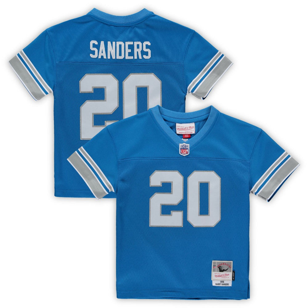 Barry Sanders Detroit Lions Male Preschool 1996 Retired Legacy Jersey - Blue Jerseys