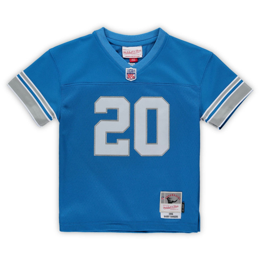 Barry Sanders Detroit Lions Male Preschool 1996 Retired Legacy Jersey - Blue Jerseys
