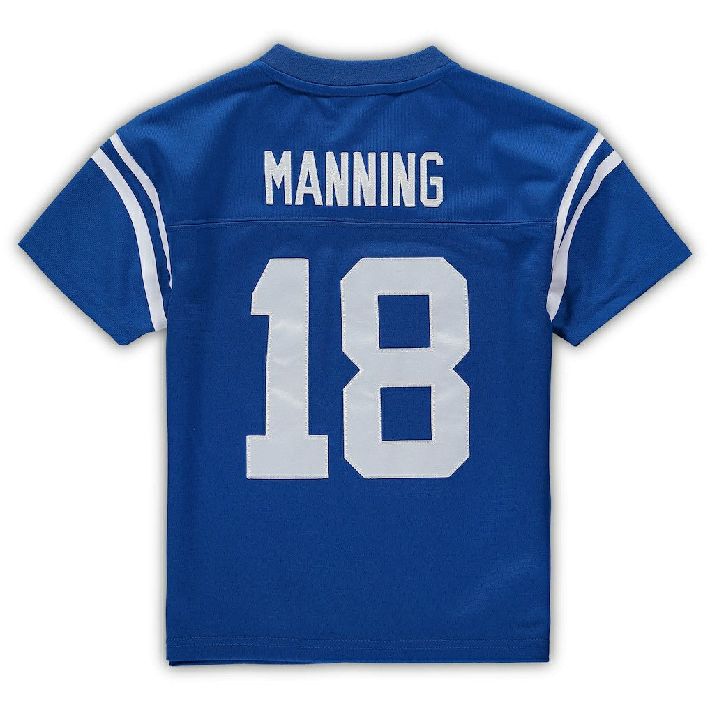 Peyton Manning Indianapolis Colts Male Preschool Retired Legacy Jersey - Royal Jerseys