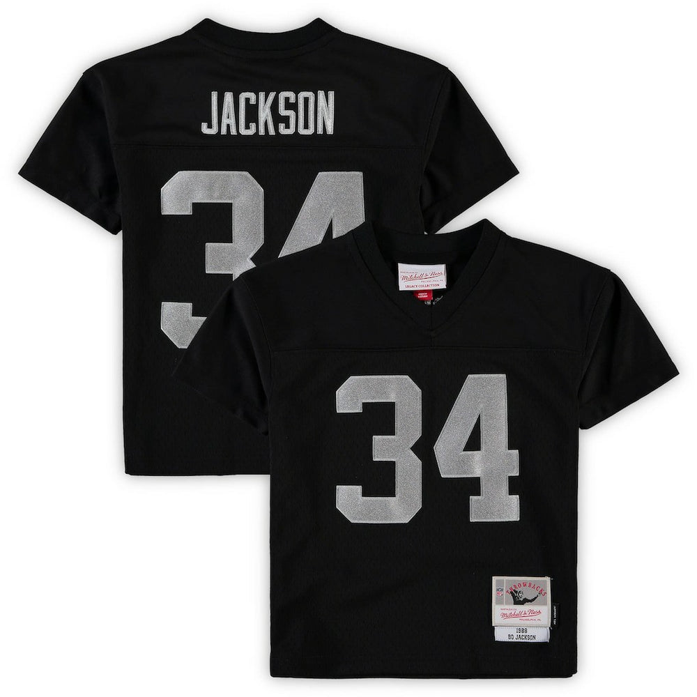 Bo Jackson Las Vegas Raiders Preschool 1988 Retired Player Legacy Jersey - Black Jerseys