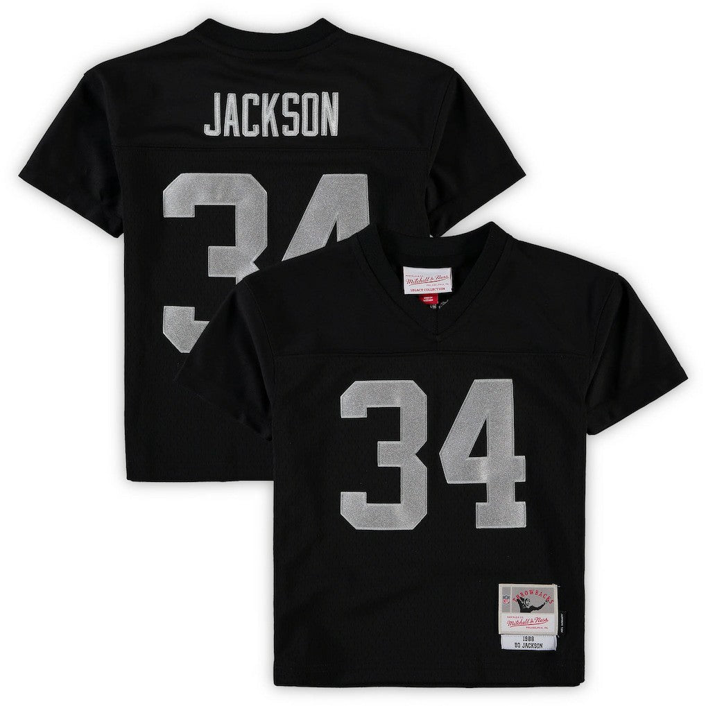 Bo Jackson Las Vegas Raiders Preschool 1988 Retired Player Legacy Jersey - Black Jerseys