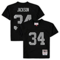 Bo Jackson Las Vegas Raiders Preschool 1988 Retired Player Legacy Jersey - Black Jerseys