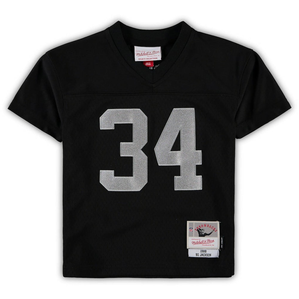 Bo Jackson Las Vegas Raiders Preschool 1988 Retired Player Legacy Jersey - Black Jerseys