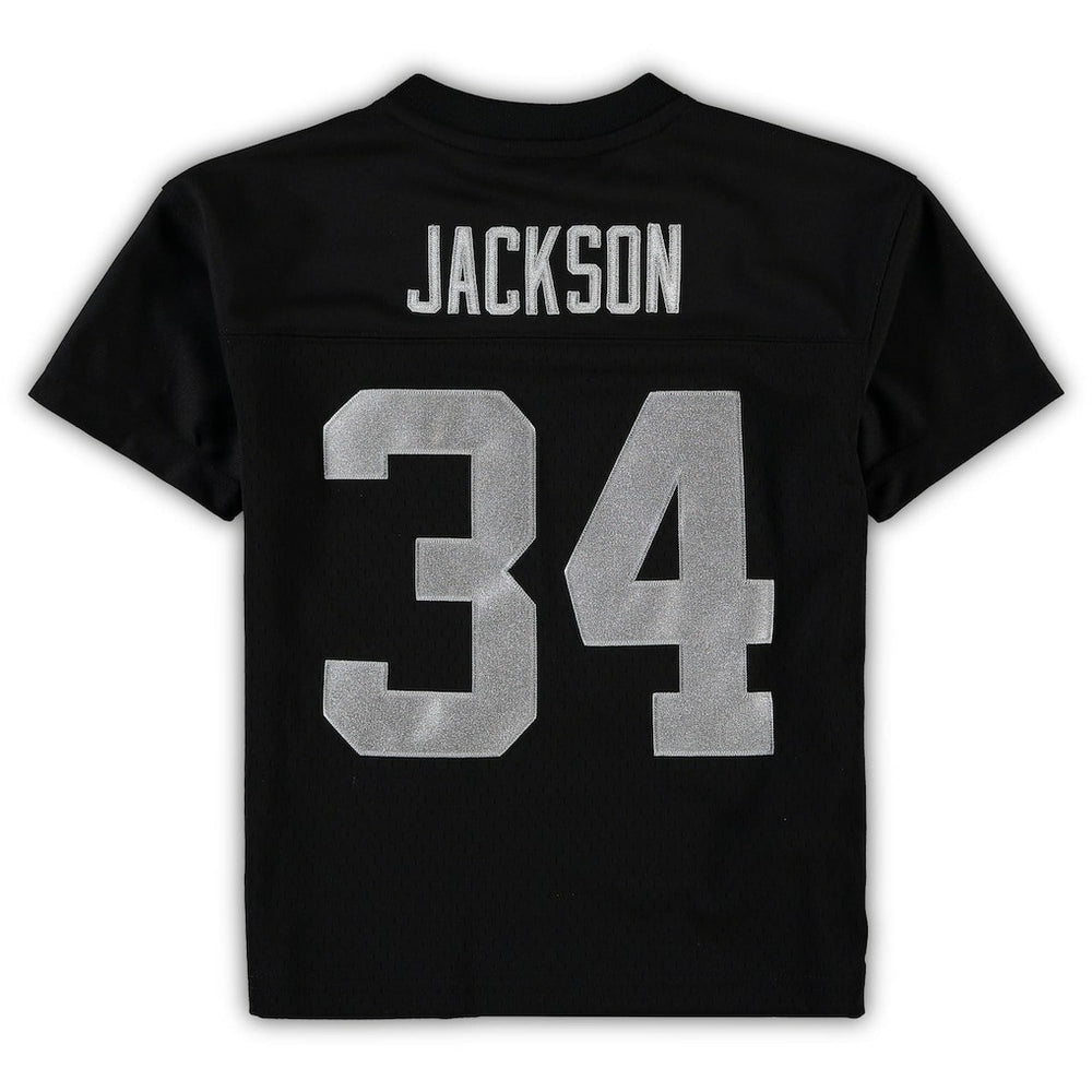 Bo Jackson Las Vegas Raiders Preschool 1988 Retired Player Legacy Jersey - Black Jerseys