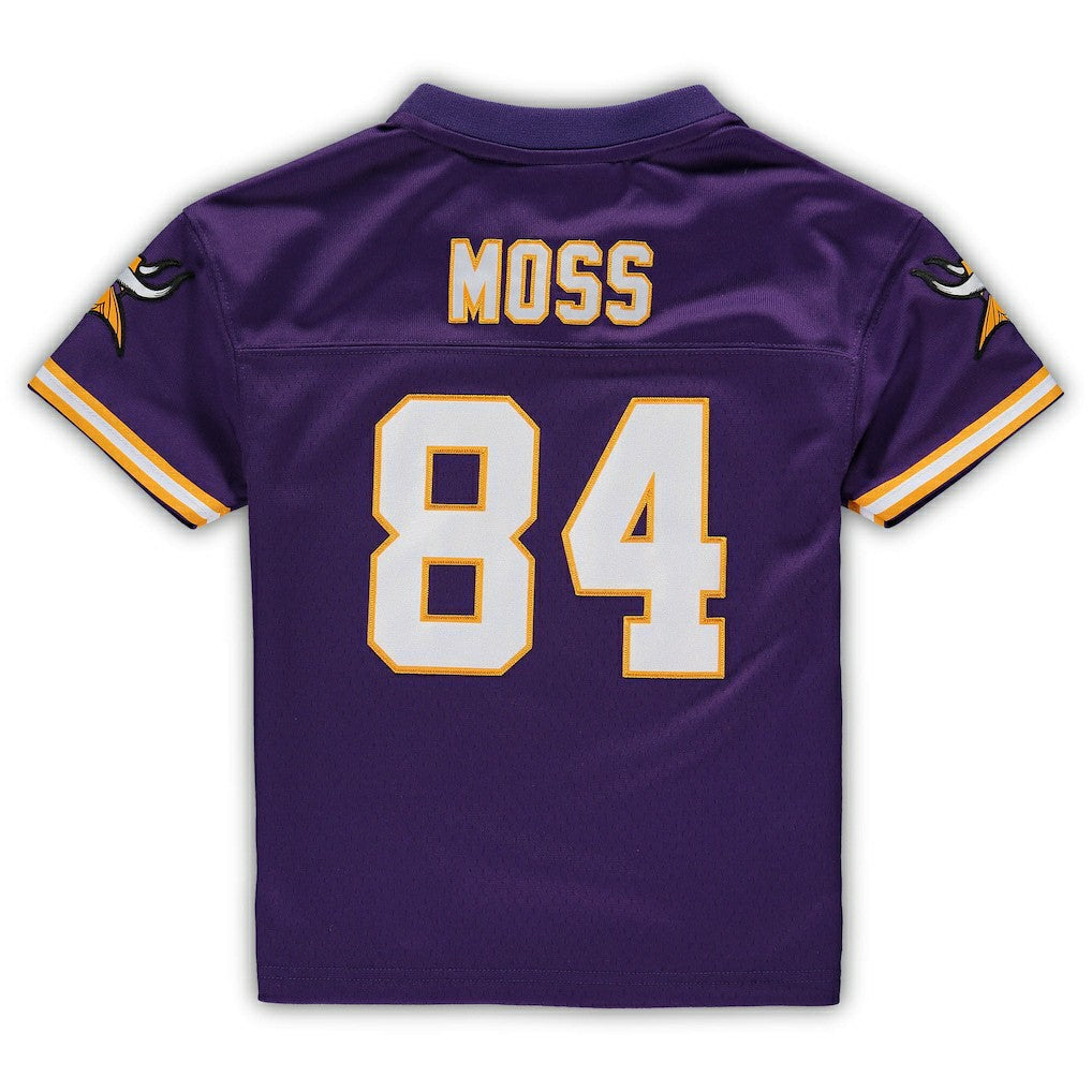 Randy Moss Minnesota Vikings Male Preschool 1998 Retired Legacy Jersey - Purple Jerseys