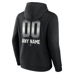 Toronto Maple Leafs Personalized Midnight Mascot Logo Pullover Hoodie - Black | US 4444402