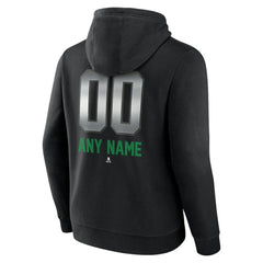 Vancouver Canucks Personalized Midnight Mascot Logo Pullover Hoodie - Black | US 4444403