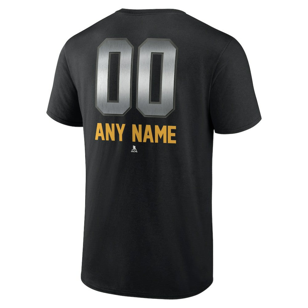 Nashville Predators Personalized Midnight Mascot Logo T-Shirt - Black | US 4444422