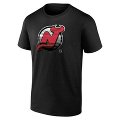 New Jersey Devils Personalized Midnight Mascot Logo T-Shirt - Black | US 4444423