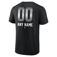 Tampa Bay Lightning Personalized Midnight Mascot Logo T-Shirt - Black | US 4444430